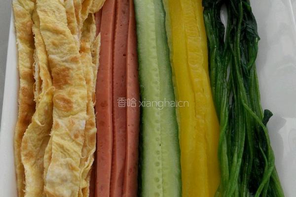 韩式紫菜包饭的做法图解1