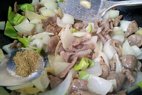 爆炒羊肉的做法图解10