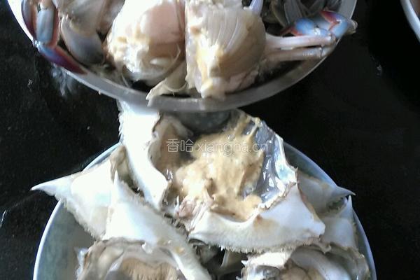 香辣蟹的做法图解1