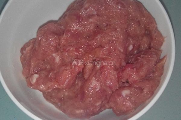 四季豆炒肉末的做法图解2