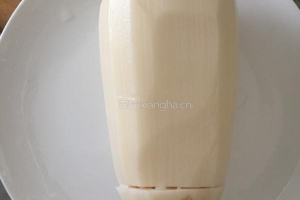 莲藕装糯米的做法图解5