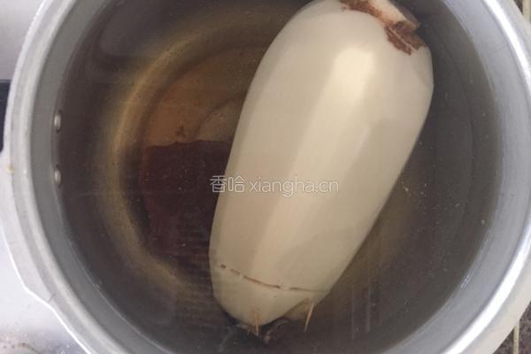 莲藕装糯米的做法图解6