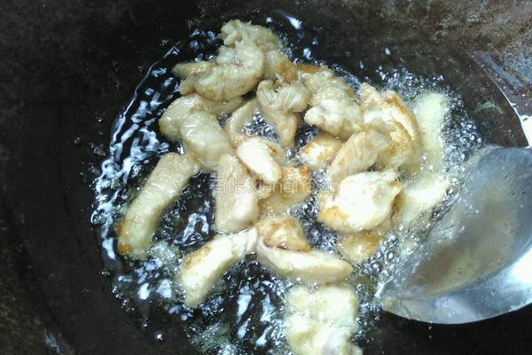 鸡胸肉炒三鲜的做法图解3