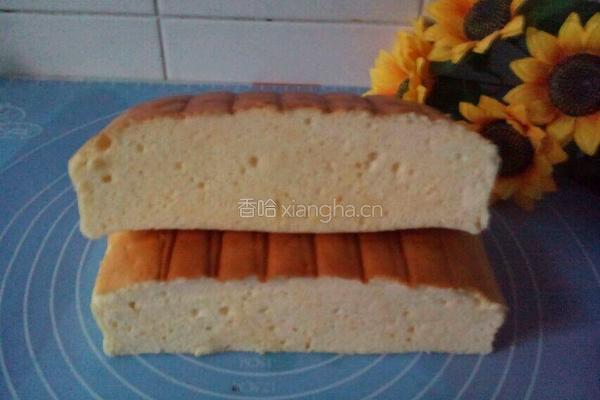原味戚风方蛋糕的做法图解11
