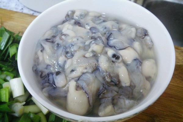 海蛎煎蛋的做法图解4