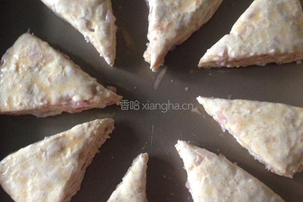 全麦洋葱培根司康的做法图解7