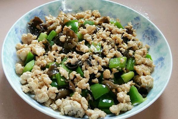 肉未甜椒黑木耳的做法图解10