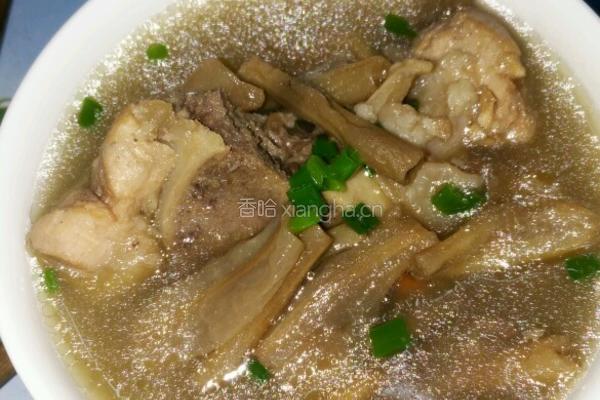 菜干猪骨汤