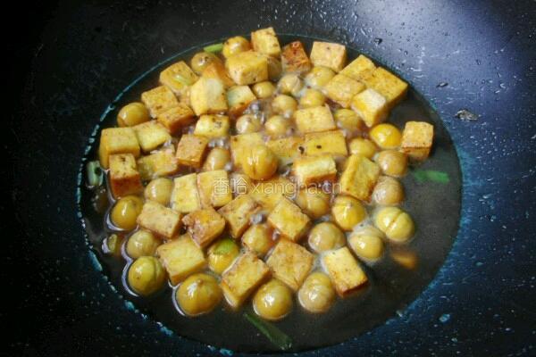 栗子烧豆腐的做法图解8