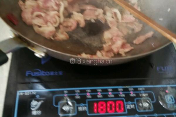 咸菜炒肉的做法图解5