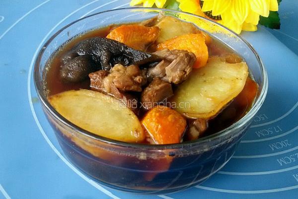 松茸牛肉汤的做法图解4