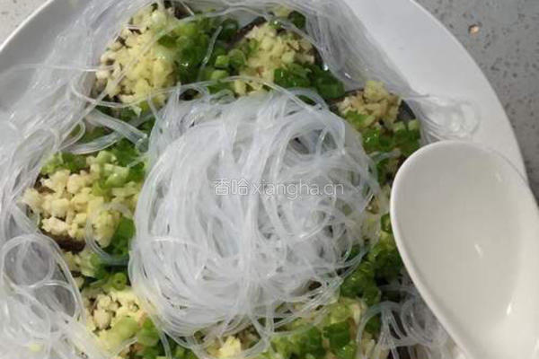 粉丝蒸鲍鱼的做法图解6