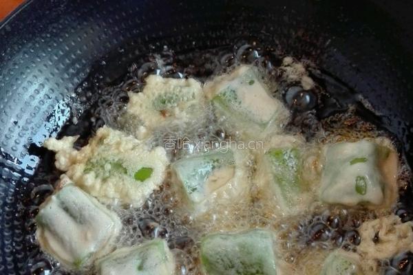 青椒酿肉的做法图解8