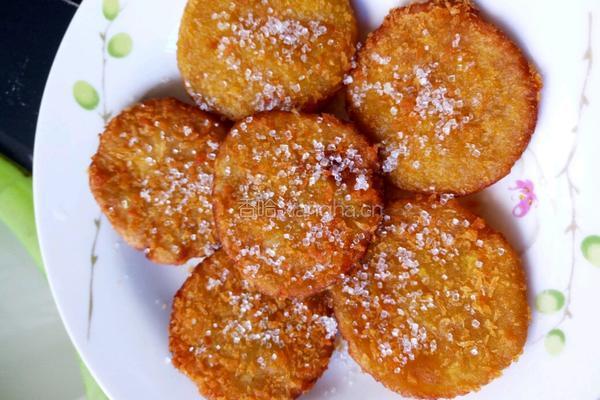 奶油南瓜饼的做法图解4