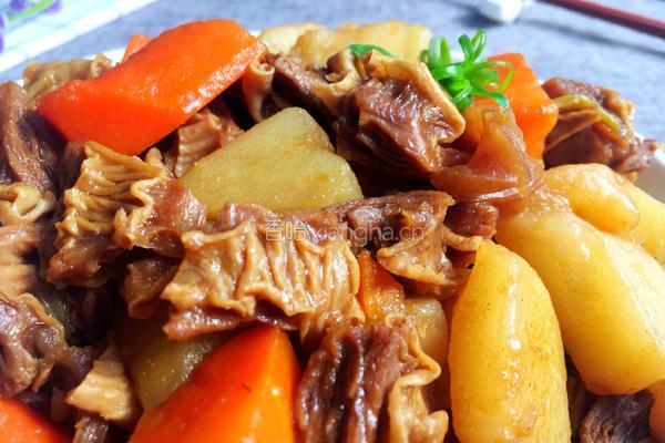 土豆炖牛腩的做法图解11