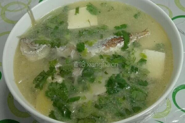 鲜鱼豆腐汤