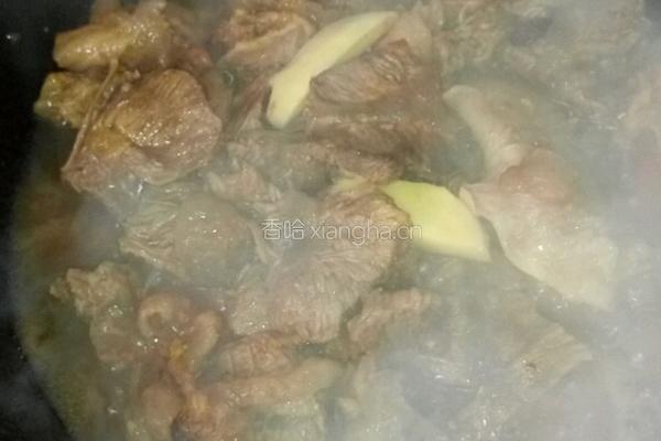 红烧咖喱牛肉的做法图解5