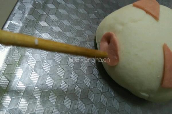 小猪奶黄包的做法图解23