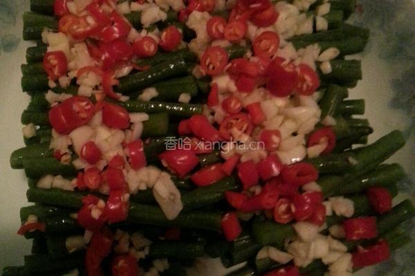 剁椒豇豆的做法图解4