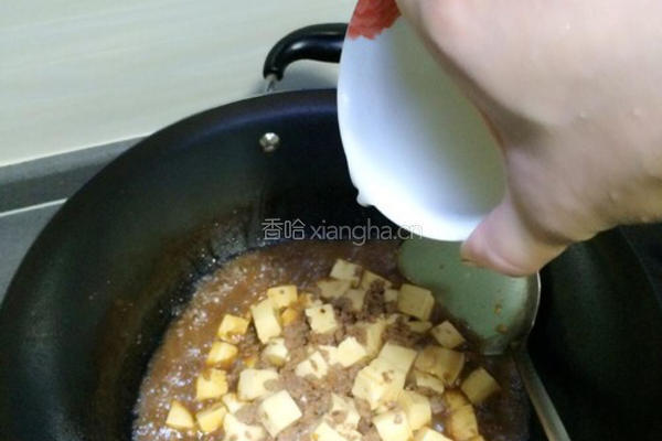 麻婆豆腐的做法图解11