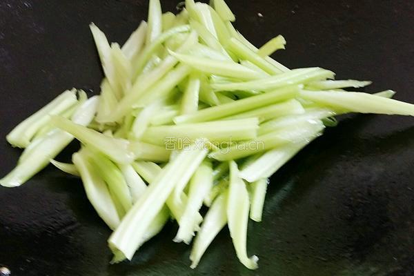 芹菜腐竹肉片的做法图解6