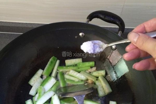 丝瓜炒鸡蛋的做法图解7