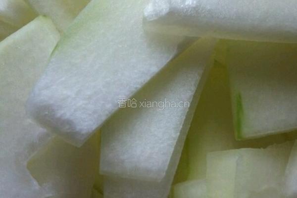 冬瓜排骨汤的做法图解3