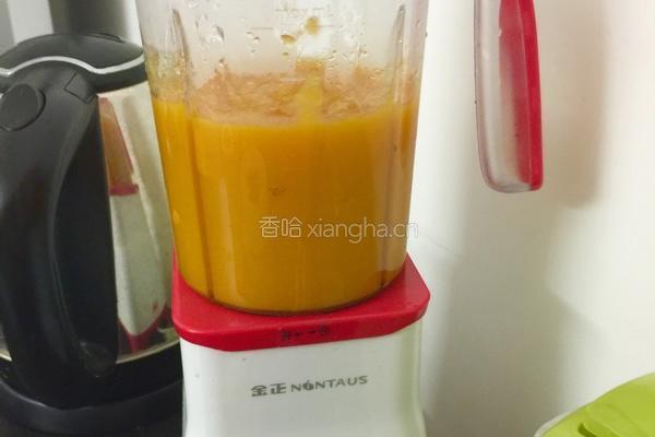 清新南瓜羹的做法图解4