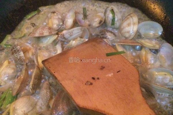 爆炒花蛤的做法图解5