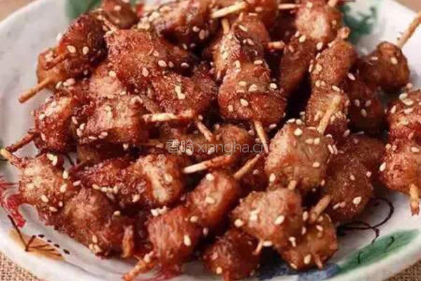 五香牙签肉