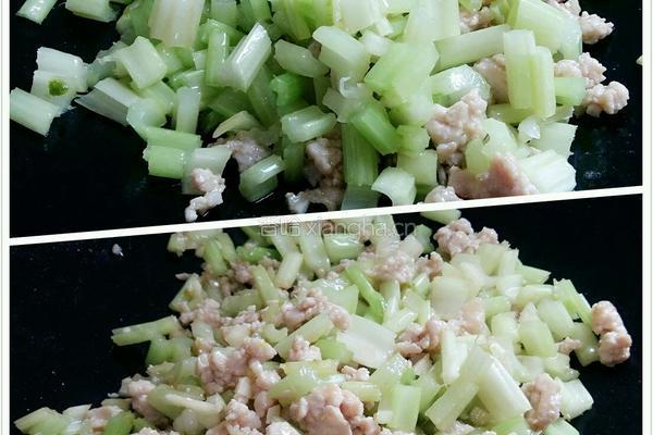 蒜蓉肉未芹菜的做法图解9