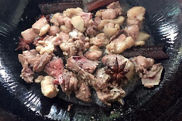 子姜炒鸭的做法图解3
