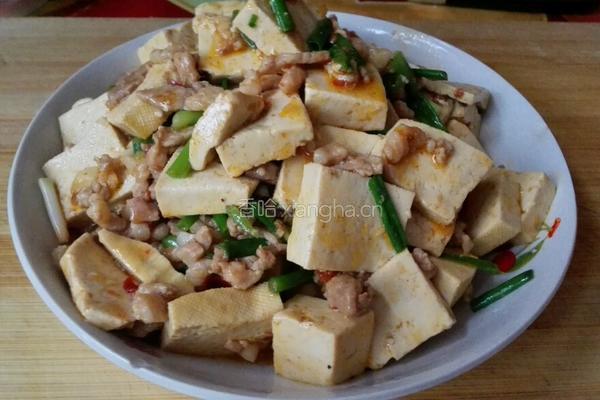 肉碎豆腐的做法图解7