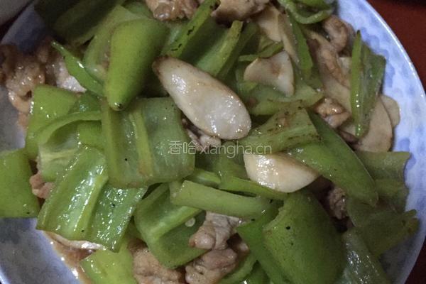 尖椒炒肉片的做法图解7