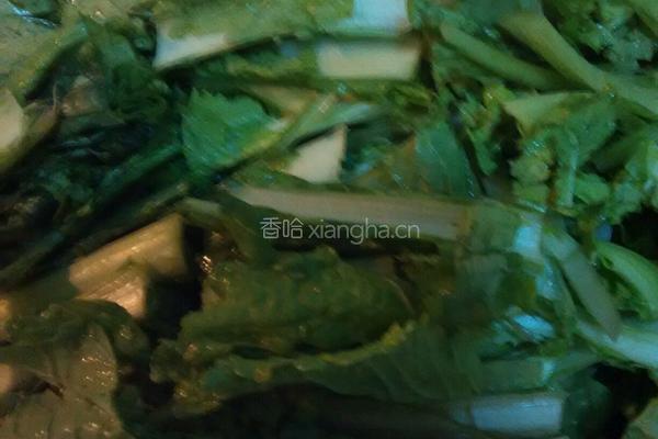 小白菜炖豆腐的做法图解1