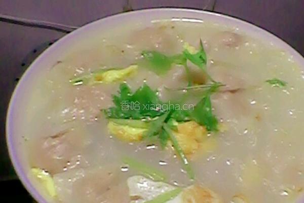 粉丝肉饺汤的做法图解4