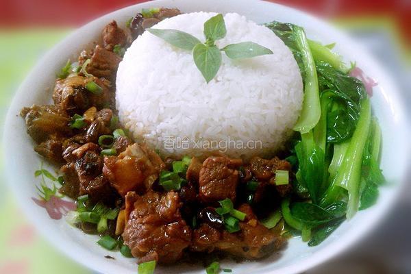 豆鼓排骨饭的做法图解9
