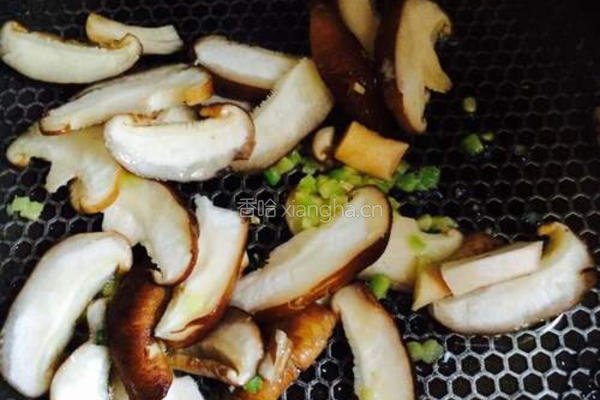 香菇青菜的做法图解4
