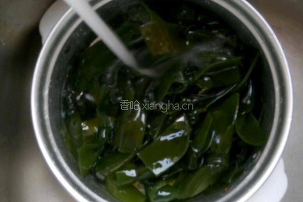 酸辣海带的做法图解1