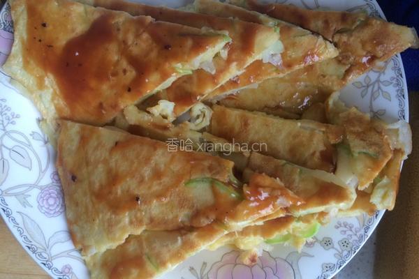 蔬菜鸡蛋饼的做法图解8