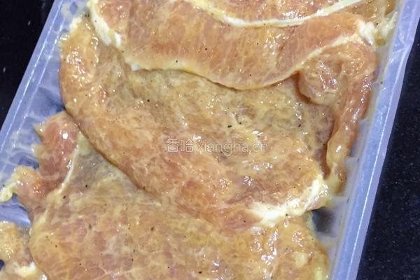 香煎猪扒的做法图解1