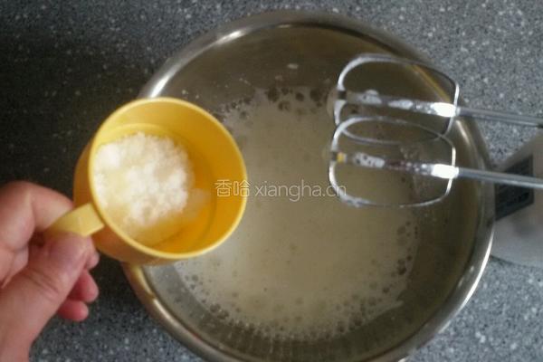 健康酸奶抹茶蛋糕圈的做法图解6