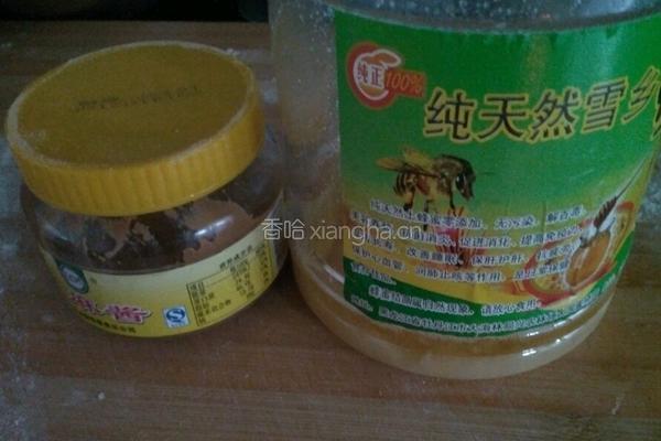 蜂蜜芝麻酱花卷的做法图解3