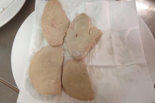 法式红酒鹅肝配芒果波特提子的做法图解7