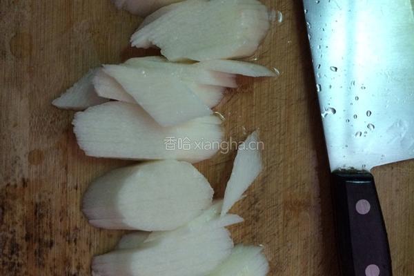 木耳炒山药的做法图解4