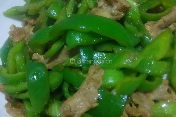 青椒肉丝