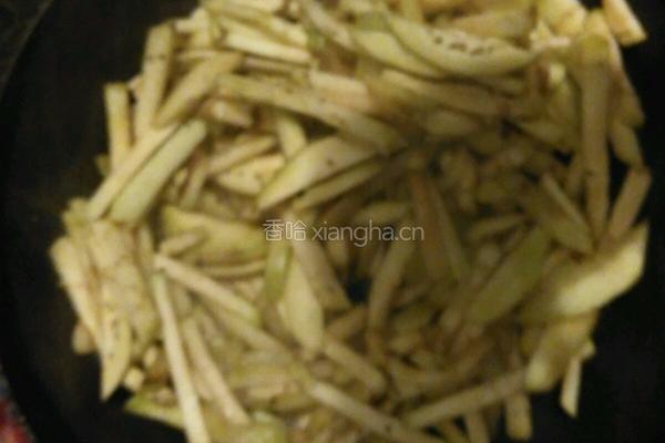酱香茄条的做法图解3