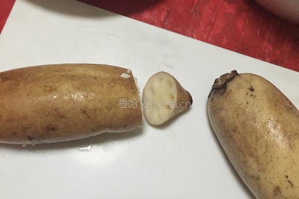 糯米莲藕的做法图解1