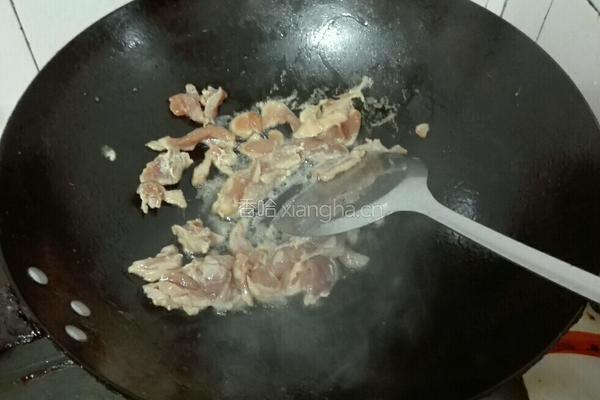 辣椒炒肉的做法图解4