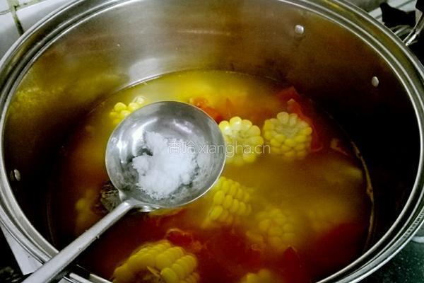 蕃茄玉米排骨汤的做法图解6